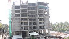 Project Live Status gold tower flat near palarivattom kochi