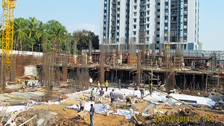 Project Live Status of joyalukkas gold tower