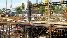 Project Live Status of joyalukkas gold tower