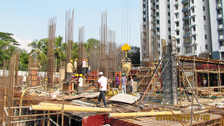 Project Live Status of joyalukkas gold tower