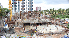 Project Live Status of gold tower kochi