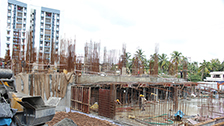 Project Live Status of gold tower kochi