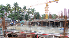 Project Live Status of gold tower kochi