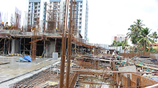 Project Live Status of gold tower kochi