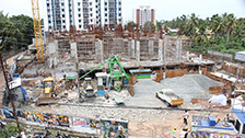 Project Live Status of gold tower kerala