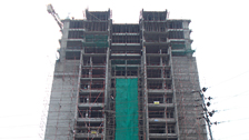 Project Live Status gold tower apartment vazhakkala