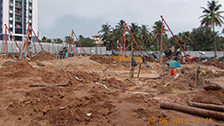 Project Live Status of gold tower near palarivattom kochi