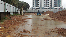 Project Live Status of gold tower near palarivattom cochin