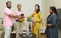 Joyalukkas Gold Tower key handover