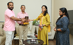 Joyalukkas Gold Tower key handover